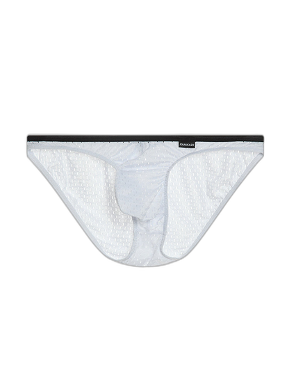 Men's Low-rise Mesh U-shaped Convex Pocket Sports Briefs