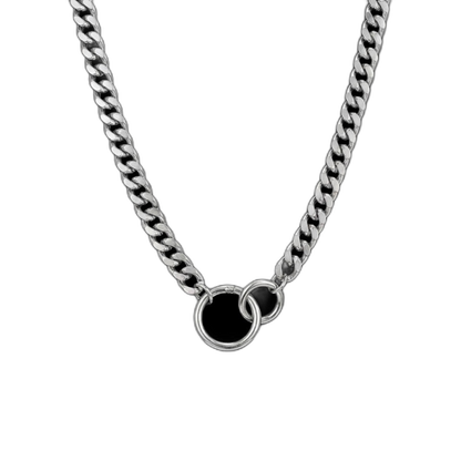 Double Hoop Choker