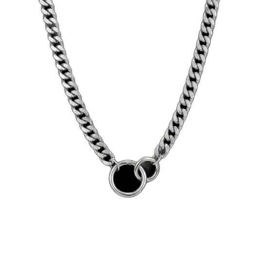 Double Hoop Choker