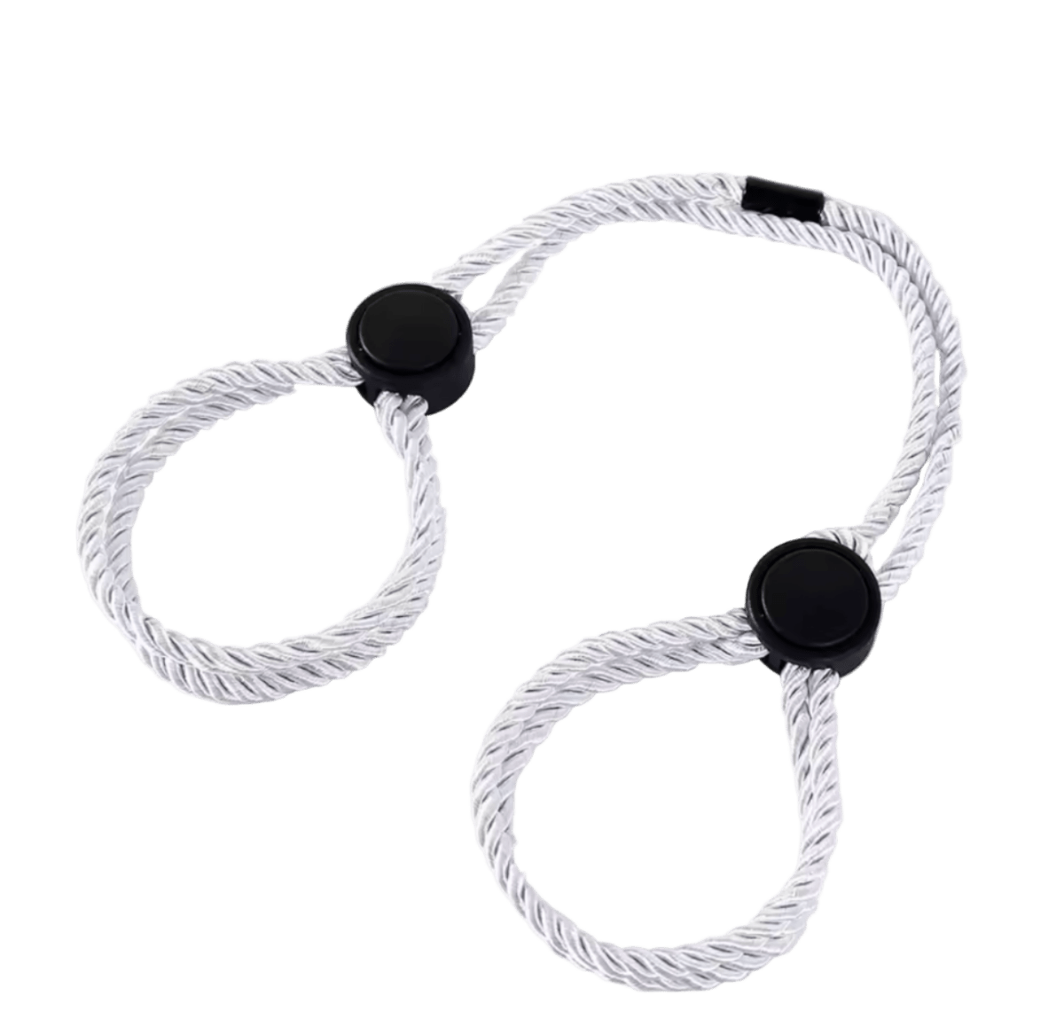 Cotton Rope Cuffs White