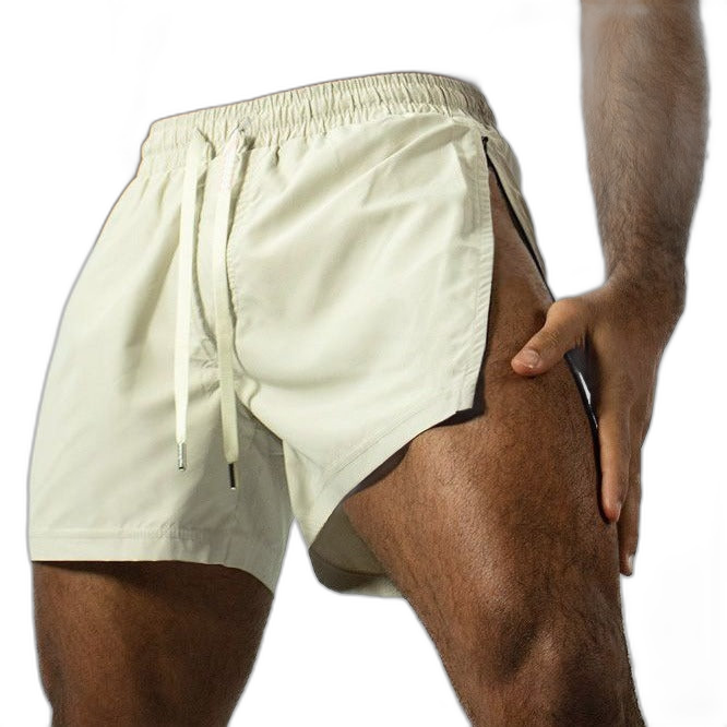 Zippered Running Shorts