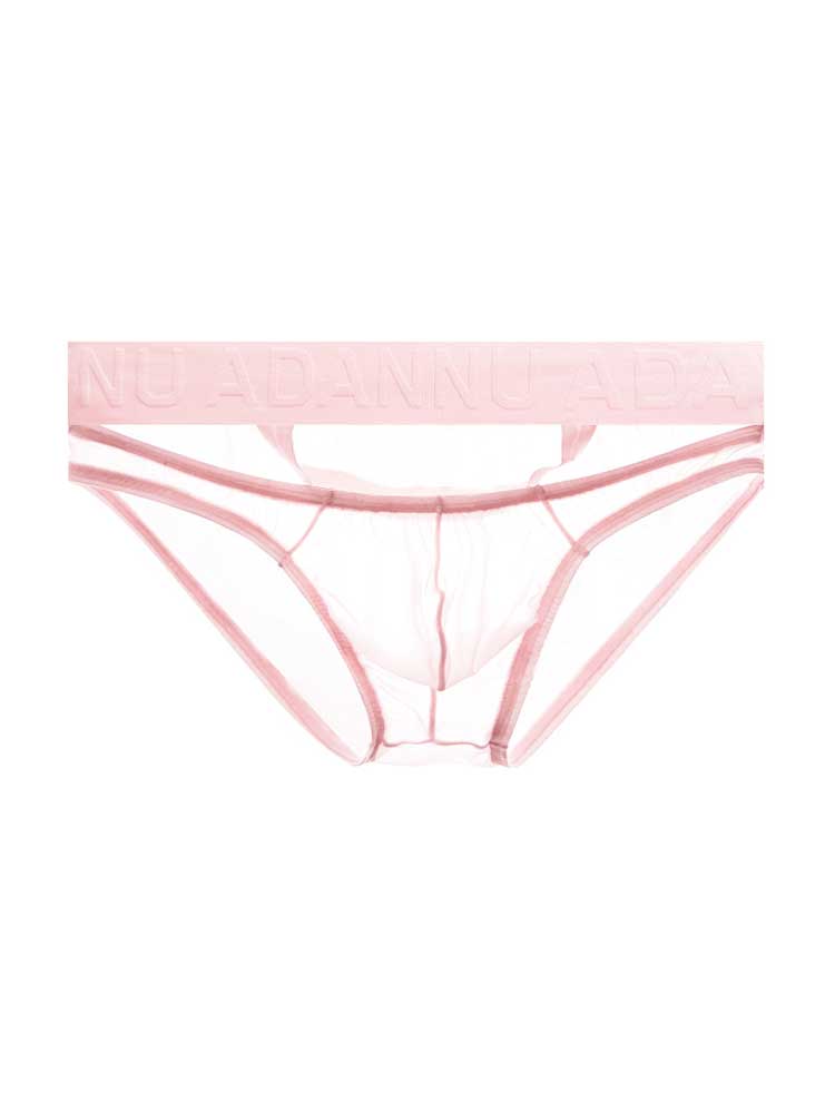 Men's Mesh Openwork Suspender Low-Rise Briefs