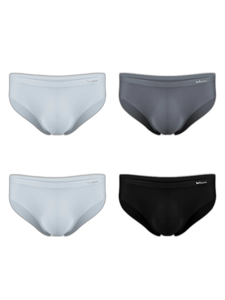 4 Pack Ball Support Seamless Men's Underwear