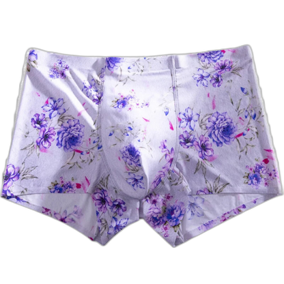 Ice Silk Floral Underwear