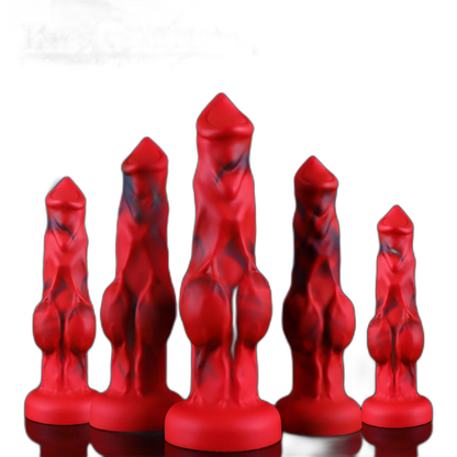 Lukan - Wolf Dildo - Knot Dildo - 5 Sizes