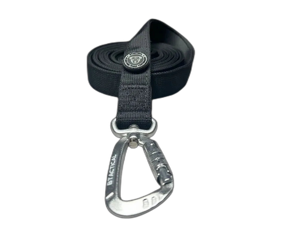 Tactical Carabiner Clip Lead Black