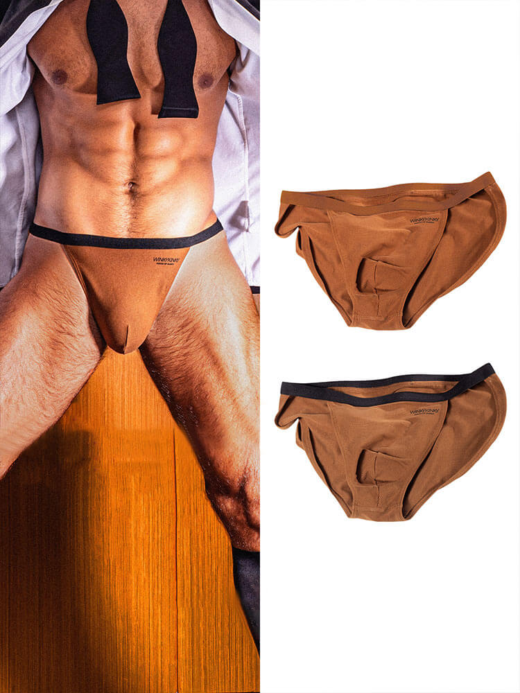Men's Wilderness Series Low-Rise High-Slit Briefs