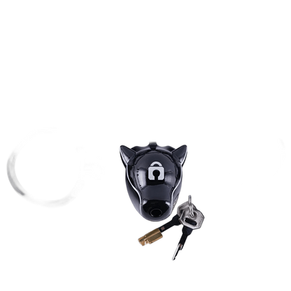 Furjoi Drone Hood Chastity Cage White