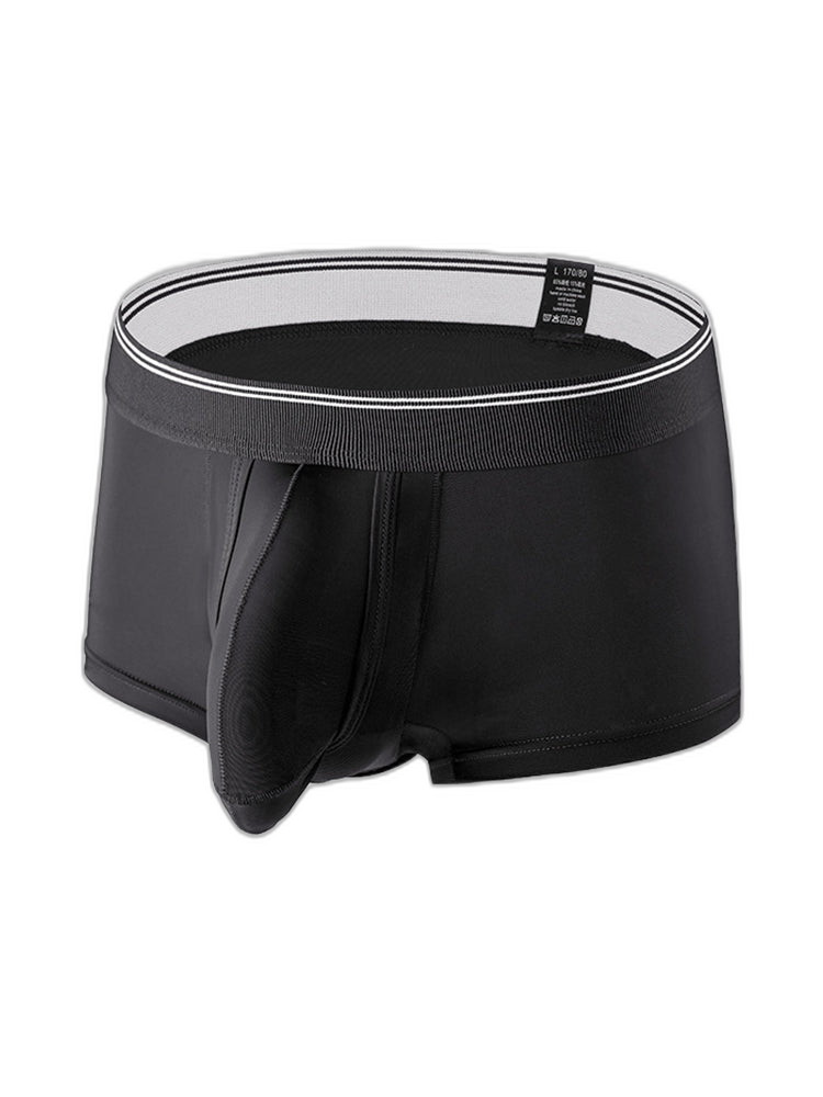 3 Pack Men's Mid-Rise Separation Breathable Elastic Trunks