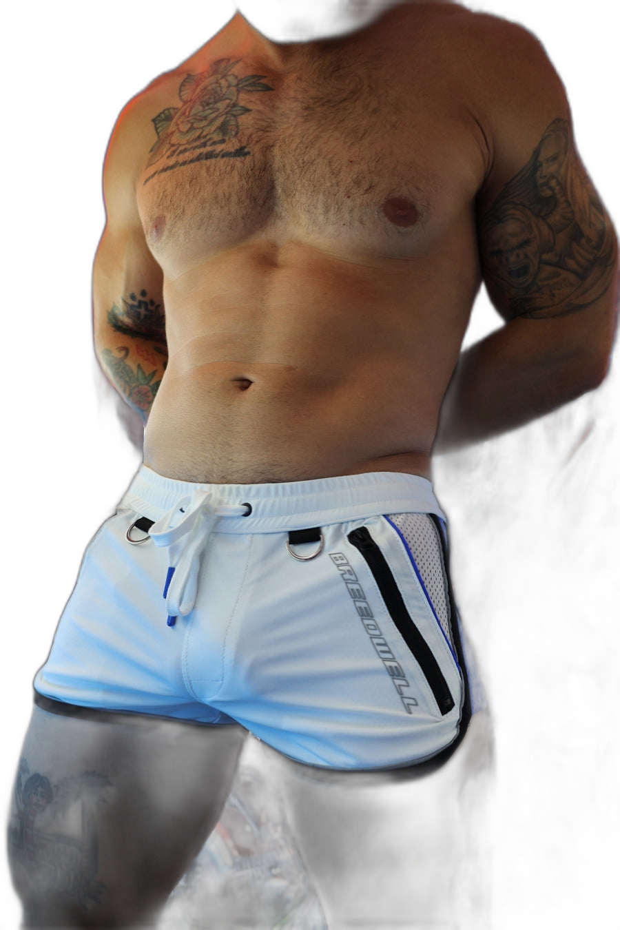 Breedwell Gymnetixxx Shorts White