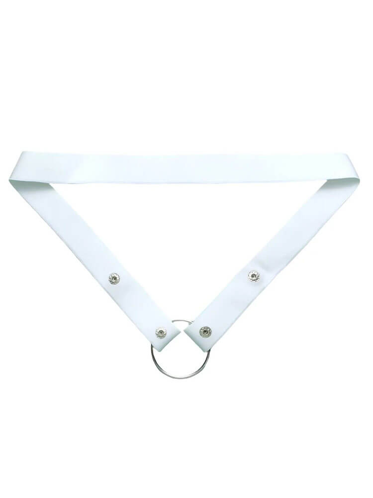 Men's Chastity Lock Elastic Auxiliary Belt