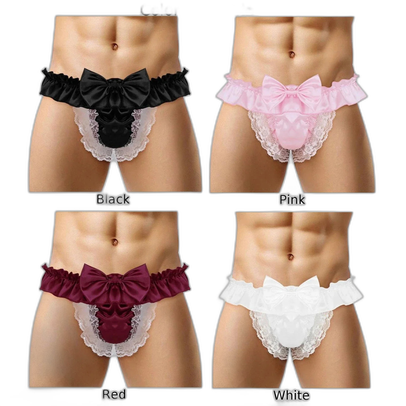 Bow Tie Sissy Panties