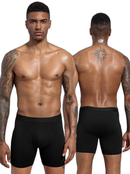 Multi-pack Men's Prevent Thighs Chafing Boxer Briefs