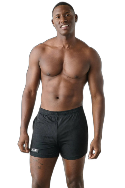 VARSITY Shorts - Black & Teal