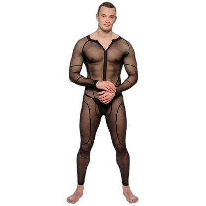 Men's Sheer Bodysuit