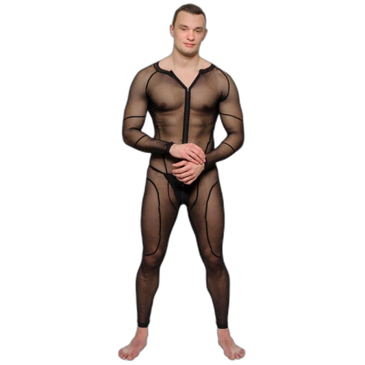 Men's Sheer Bodysuit