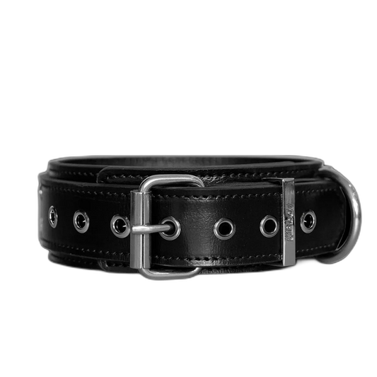 Tumbled Leather Alphabet Collar