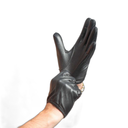 ruff GEAR Cop Leather Gloves Black