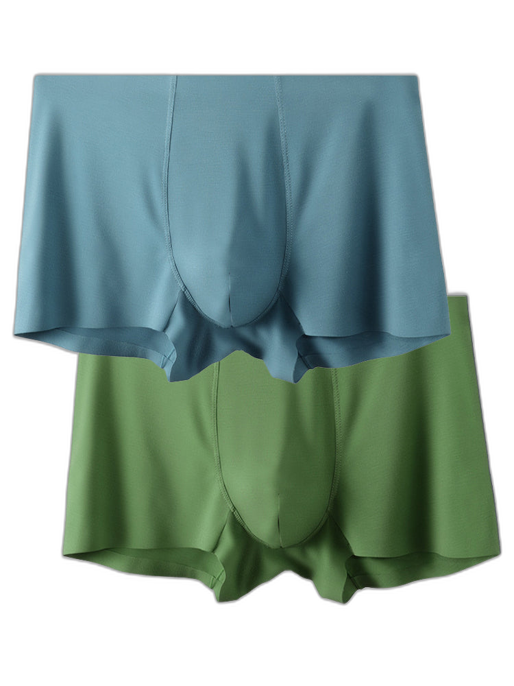 2 Pack Cooling Seamless Ball Support Pouch Trunks