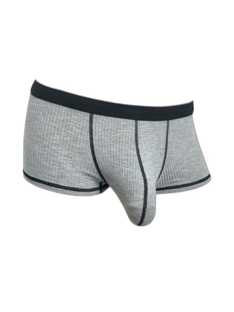 3 Pack Men's Ultra-Thin Cooling Large Supportive Pouch Breathable Low-Rise Trunks