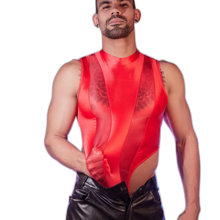 Transparent Tease Mesh Bodysuit