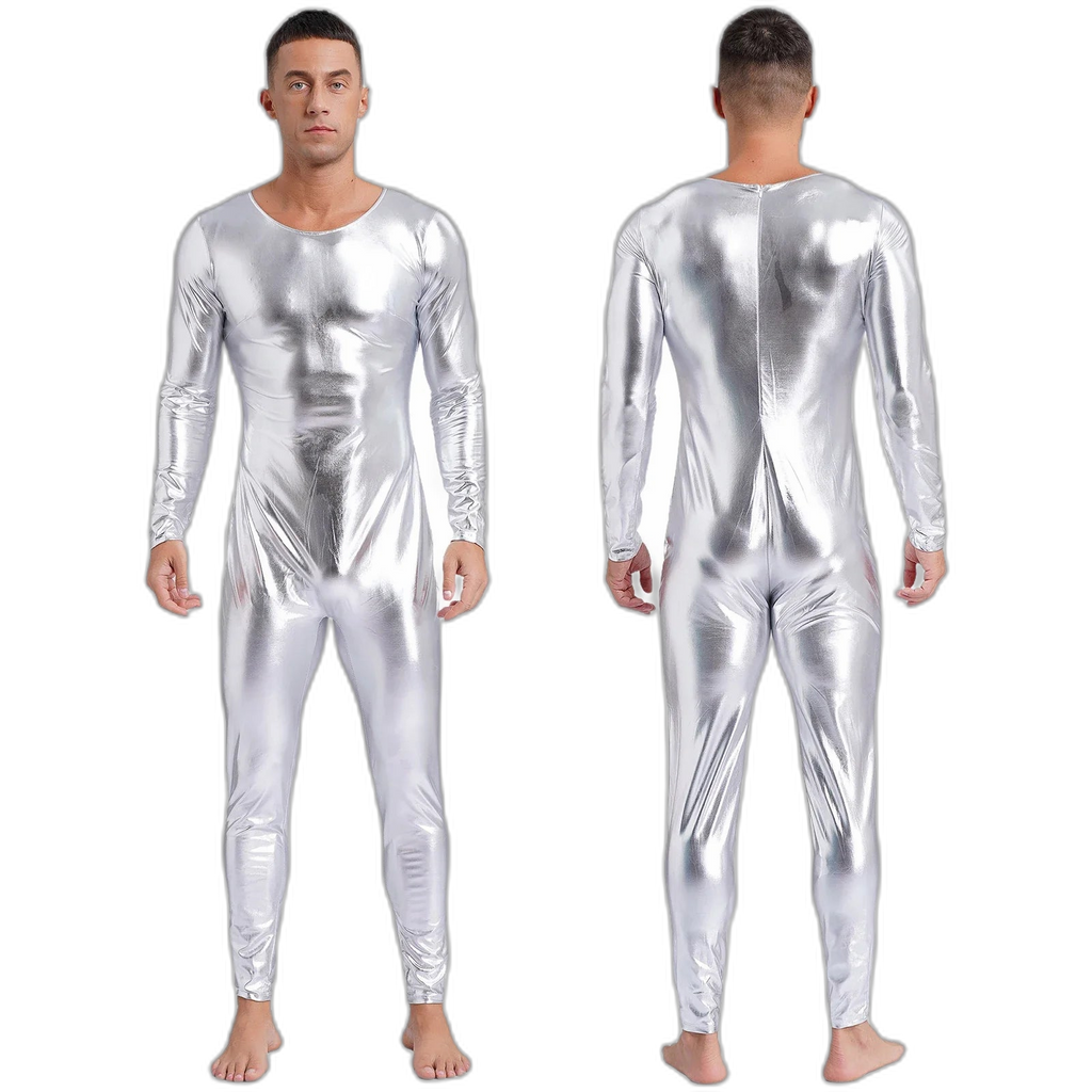 Galactic Vogue Metallic Bodysuit