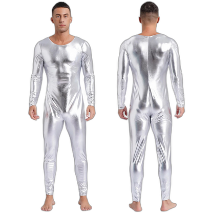 Galactic Vogue Metallic Bodysuit