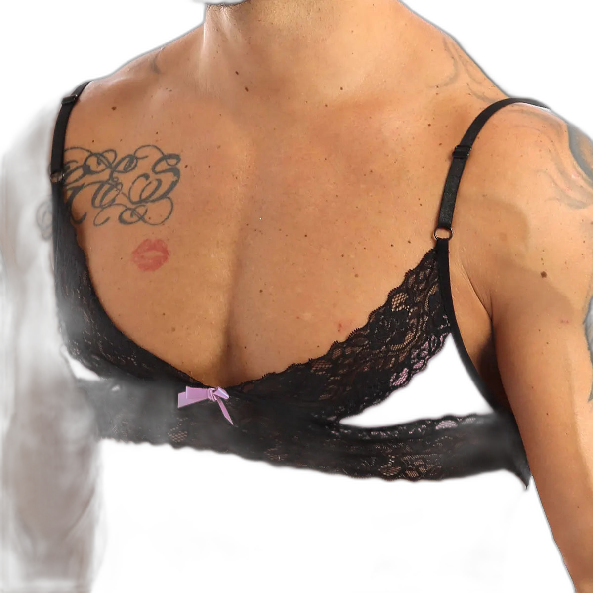 Floral Lace Queer Bralette
