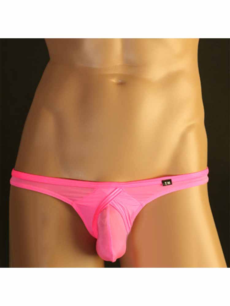 Men's Sexy Silky Stretch Thin Briefs