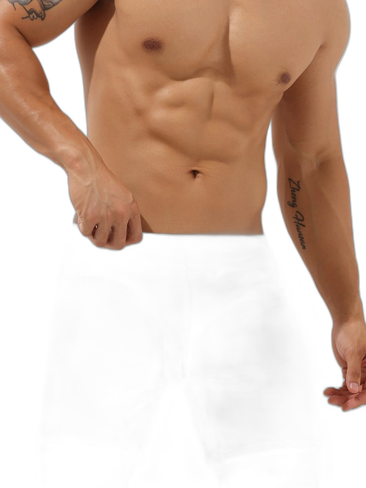 Men’s Sexy See Through Mesh Boxer Shorts
