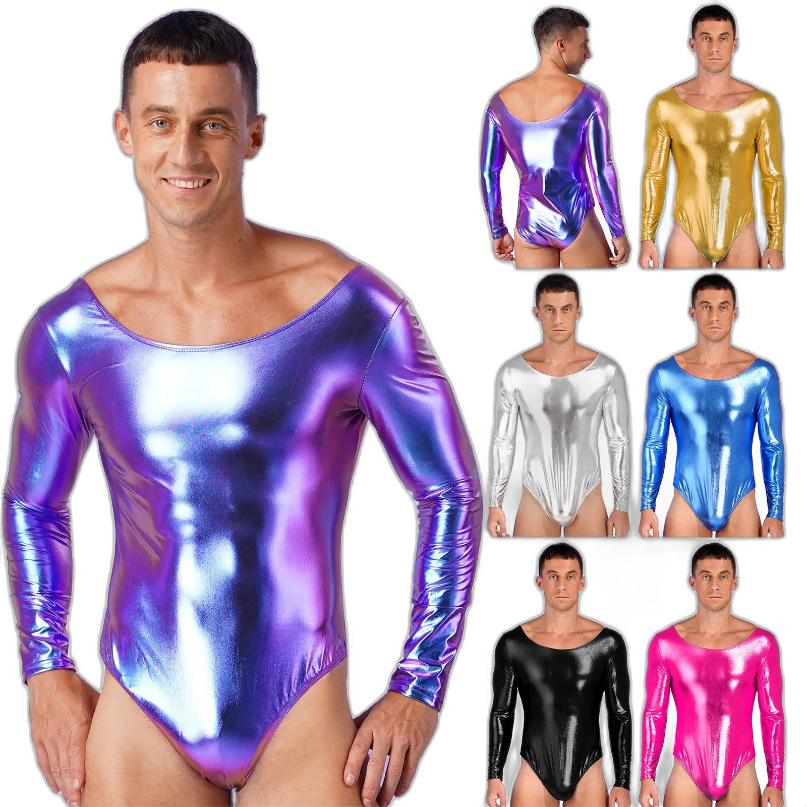 Galactic Rave Shine Bodysuit