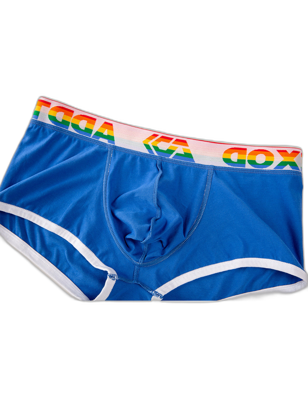 2 Pack Men’s Large Pouch Rainbow Trunks