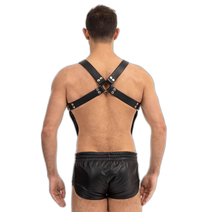 Prowler RED Butch Body Harness Black