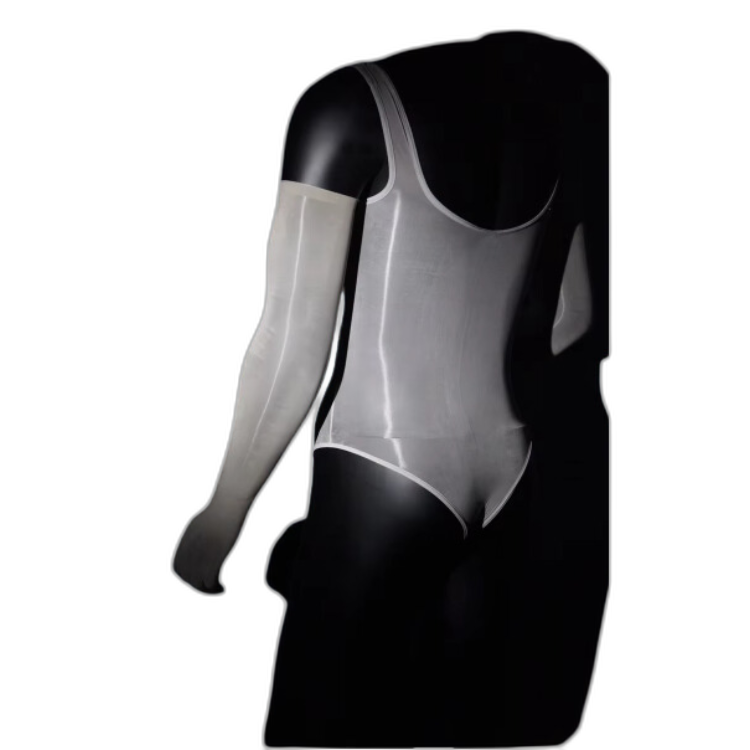 Queer Glow-Up Shiny Member Bodysuit