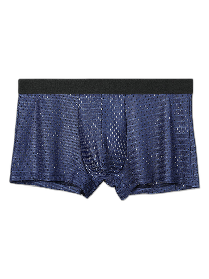 4 Pack Mesh Ice Silk Cool Fresh Men's Trunks