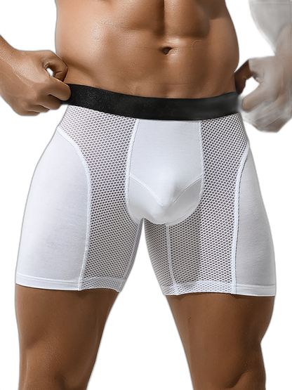 3 Pack Breathable Antibacterial Mesh Boxers Briefs