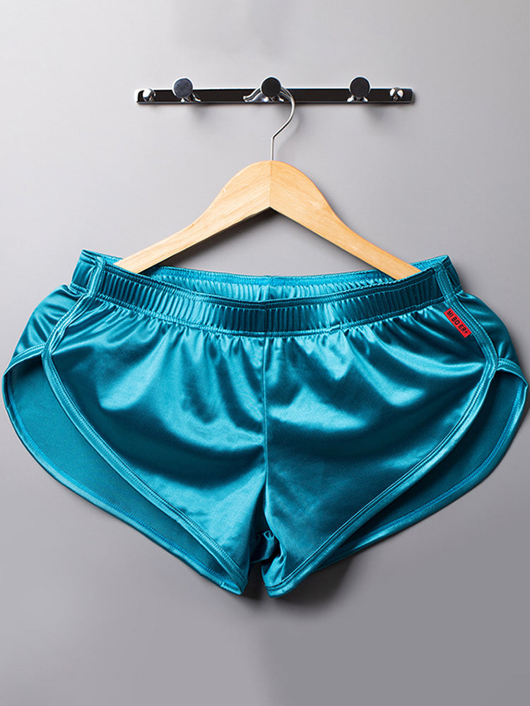 Men's Sport Silky Sleep Pants Boxer Briefs