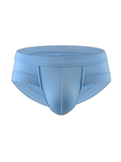 4 Pack Men's Solid Breathable Anti-Pinch Briefs