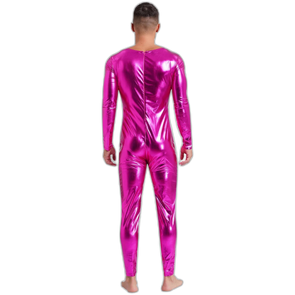 Galactic Vogue Metallic Bodysuit
