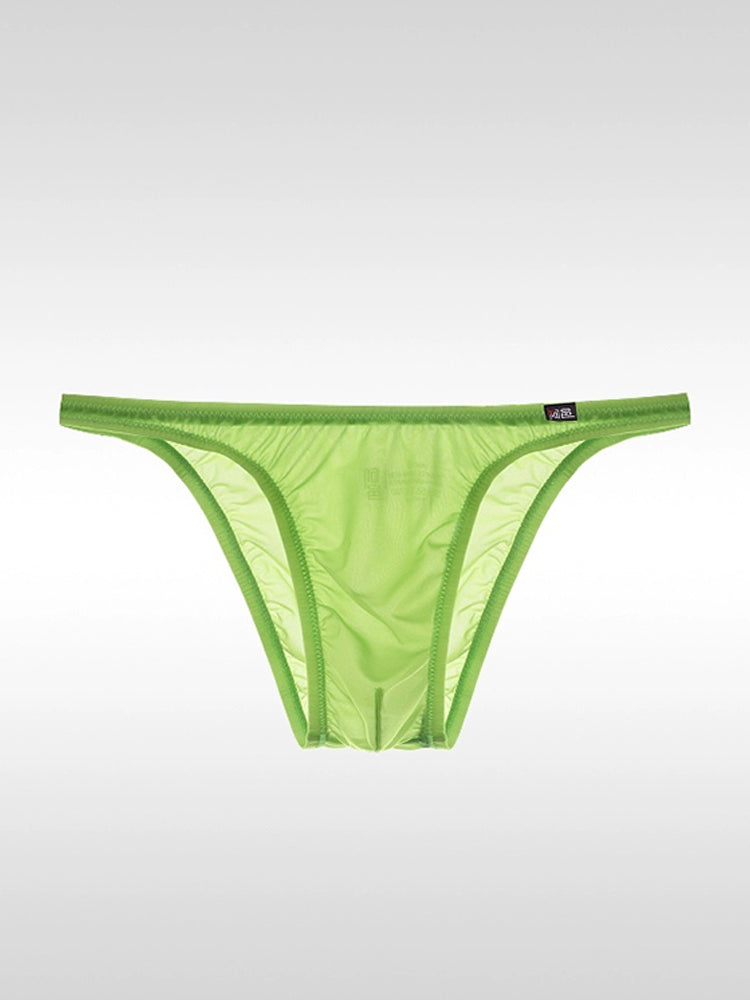 Men's Sexy Low-waist Ultra-thin Ice Silk Briefs
