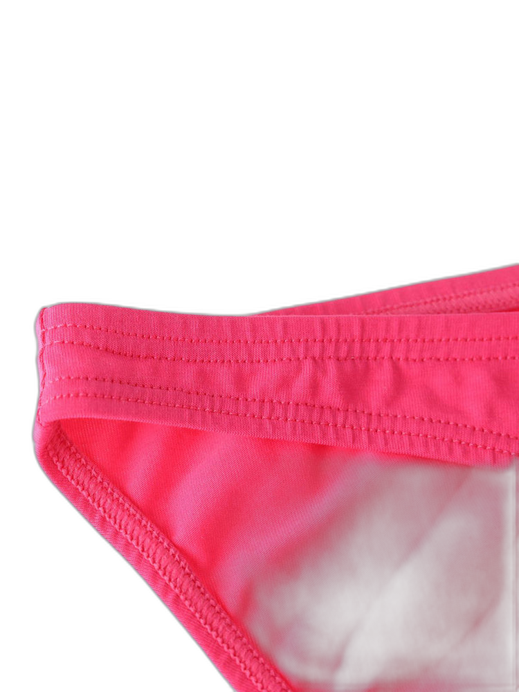 2 Pack Men's Solid Sexy Low-Rise Briefs