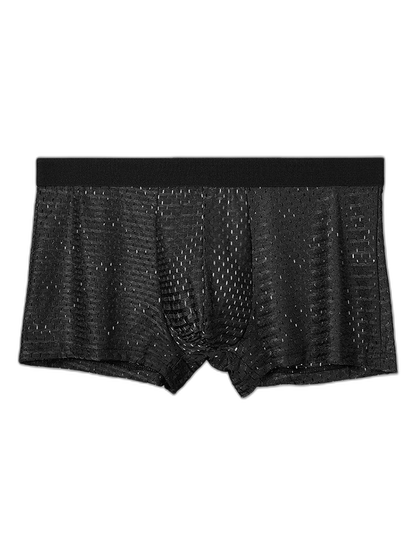 4 Pack Mesh Ice Silk Cool Fresh Men's Trunks