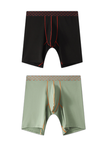 2 Pack Men's Cotton Casual Sporty Mid-Rise Sexy Pouch Midway Briefs