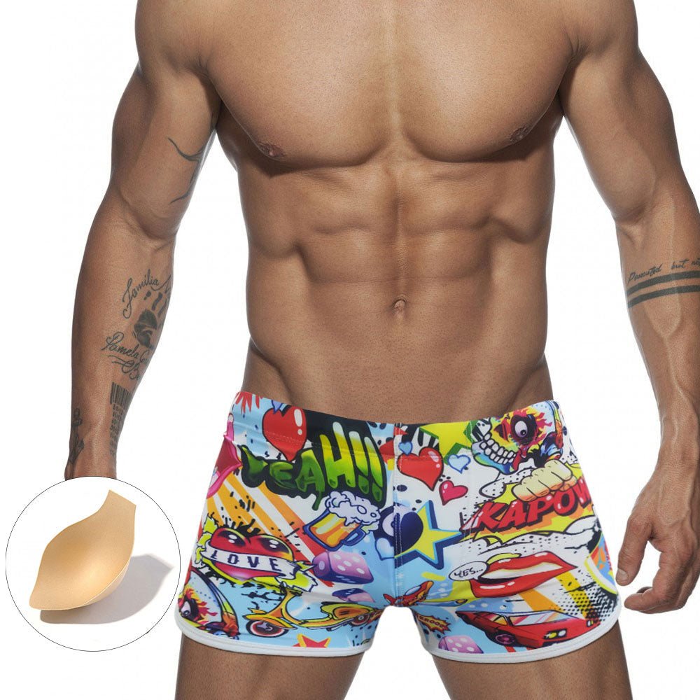 Graffiti Explosion Swim Trunks