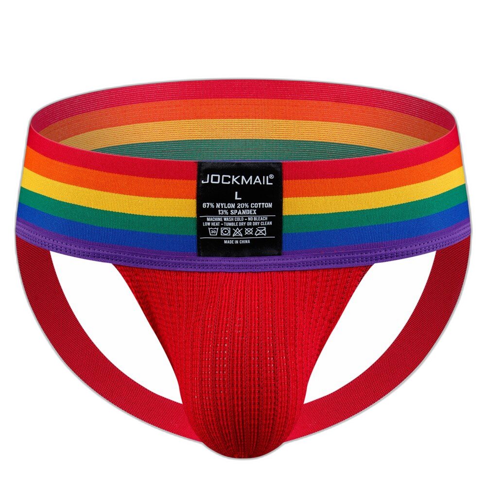 Jockmail Rainbow Pride Jockstrap