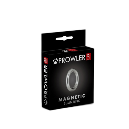 Prowler RED Magnetic Cock Ring 38mm Silver
