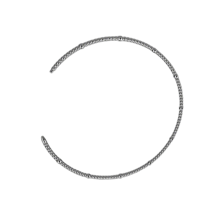 Double Ended Ribbed Stainless Steel Urethral Sound – 23.6 Inch Penis Plug Dilator