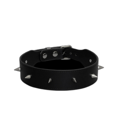 Spike Leather Choker
