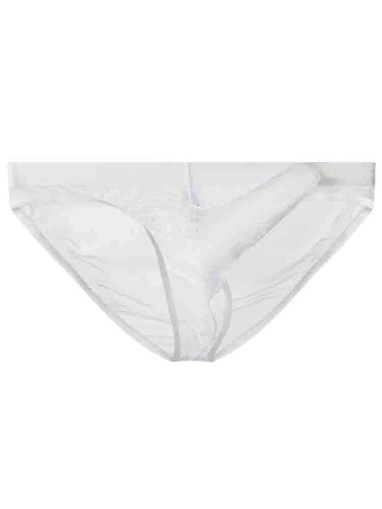 Men's Elephant Trunk Transparent Mesh Briefs