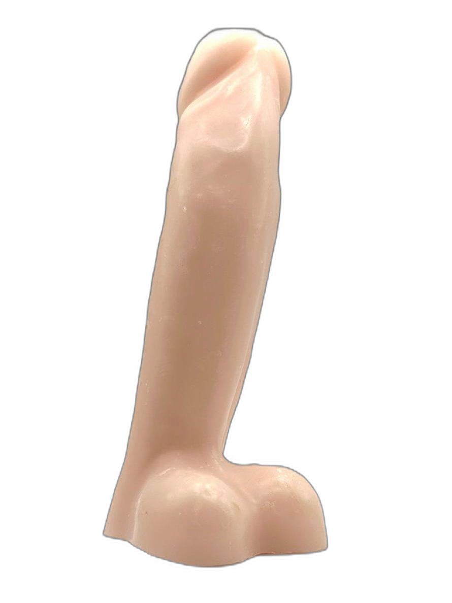 Cock in a Box Jasmin Candle 7.5 Inches